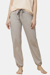 Triumph Cotton Pyjama - Taupe Light Combination — thumbnail 1